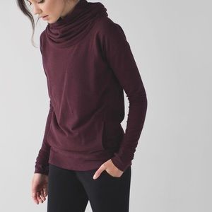 Lululemon Burgandy Hoodie
